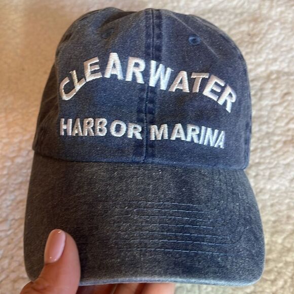 Clearwater Harbor Marina denim hat - Picture 3 of 6